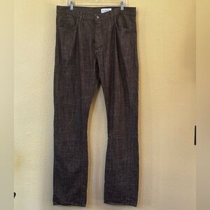 Gustin #98 Japan Umber 5 Pocket Straight Pants Size 40 EUC!